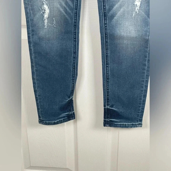 ✨ Miss Me Distressed Stretch Easy Skinny Jeans Size 27 - Picture 5 of 13